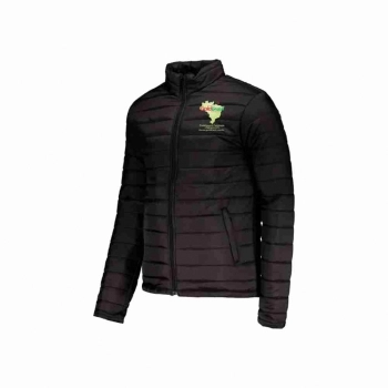 JAQUETA BOMBER GOLD EM NYLON TAMANHO GG