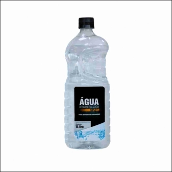 AGUA DESMINERALIZADA DEIONIZADA PARA BATERIAL 1,0L