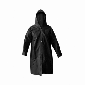 CAPA DE CHUVA PVC SUPER REFORCADA CONFORT TAMANHO EXG PRETA