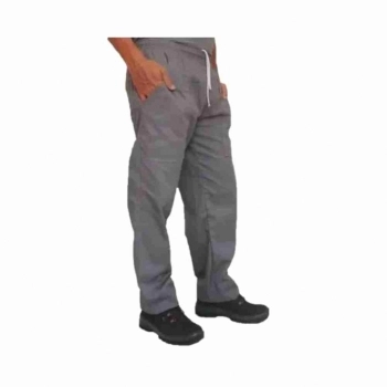 CALCA PARA MECANICO BRIM COR CINZA 3 BOLSOS TAM. 42