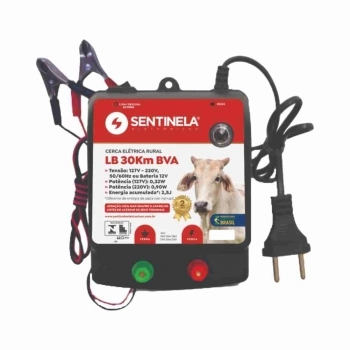 ELETRIFICADOR DE CERCAS LUZ E BATERIA LB 30.000 BIVOLT