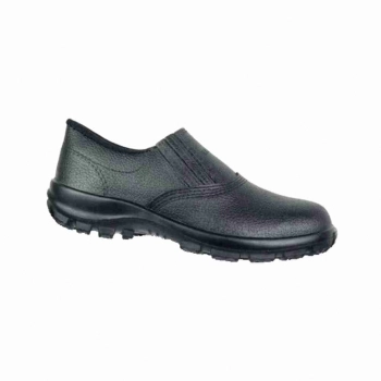 SAPATO SEGURANCA MONO PRETO ELASTICO SEM BIQ. ACO N 38