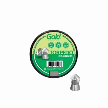 CHUMBINHO TORPEDO 4,5MM CAIXA COM 250UN