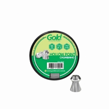 CHUMBINHO HOLLOW POINT 5,5MM CAIXA COM 125UN