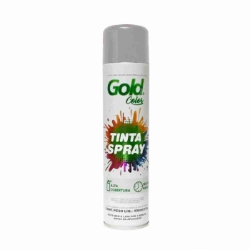TINTA SPRAY USO GERAL 400ML CINZA ESCURO