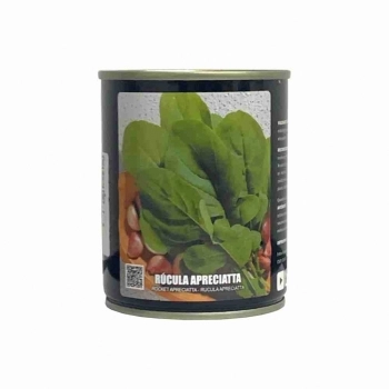 SEMENTE LINHA LATA RUCULA APRECIATTA F.LARGA 50G