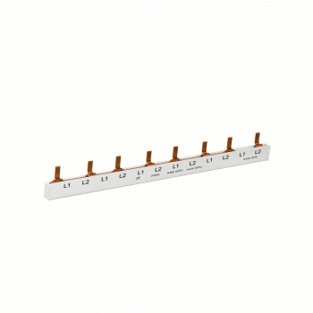 BARRAMENTO TIPO PENTE FASE 12 PINOS 22,3CM BIFASICO