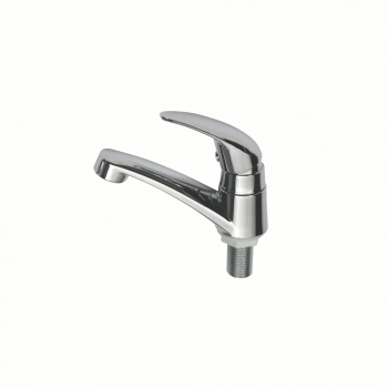 TORNEIRA PLASTICA LAVATORIO FIXA ALAVANCA CROMADA 3948