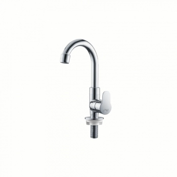 TORNEIRA PLASTICA LAVATORIO GIRATORIA ALTA CROMADA 1/4V TIVOLI