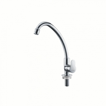 TORNEIRA PLASTICA GIRATORIA BANCADA CROMADA 1/4V TIVOLI