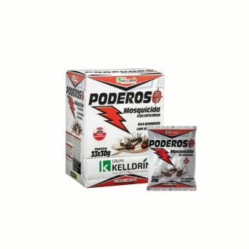 PODEROSO MOSQUICIDA GRANULADO DISPLAY COM 33 SACHES DE 25G