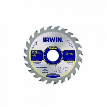 DISCO SERRA CIRCULAR WIDEA 4.3/8X20MM 24 DENTES IRWIN