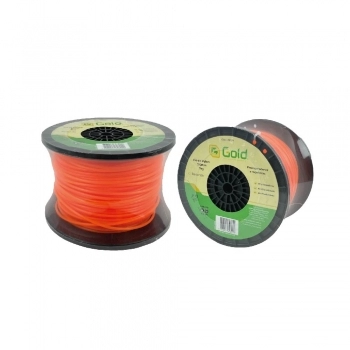 FIO NYLON REDONDO 3,00MM ROLO COM 1,0KG APROX. 124M GOLD