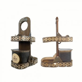 PORTA CHIMARRAO COURO 2LT GOLD