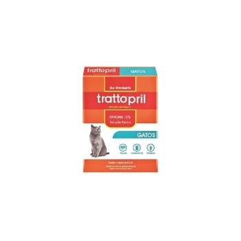 TRATTOPRIL PARA GATOS ANTIPULGAS CARRAPATOS E PIOLHOS