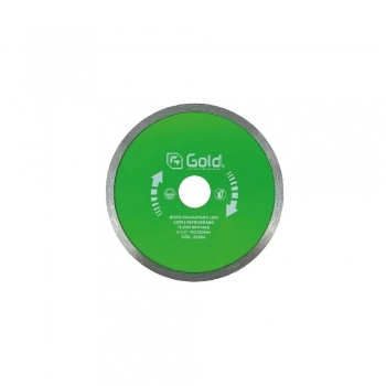 DISCO CORTE DIAMANTADO LISO 110X20MM GOLD