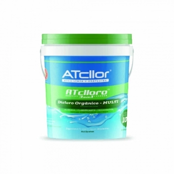 CLORO GRANULADO PARA PISCINA 3 EM 1 BALDE 10KG