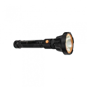 LANTERNA RECARREGAVEL USB SUPER LED 8W GOLD