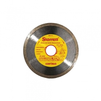 DISCO CORTE DIAMANTADO LISO 110X20MM STARRETT