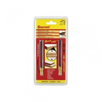 LAMINA PARA SERRA TICO TICO MADEIRA, MDF, MDP, LAMINADOS 50MM 19D COM 2PCS BU2DCS