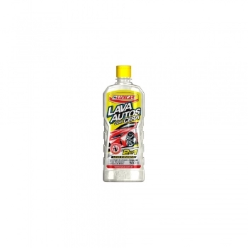 SHAMPOO LAVA AUTO COM CERA PARA VEICULOS 500ML
