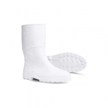 BOTA PVC BRANCA CANO CURTO N 44/45