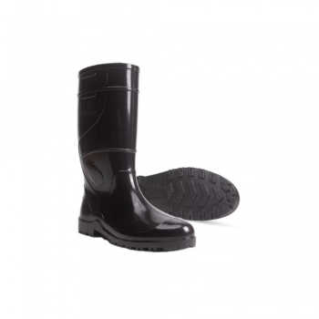 BOTA PVC PRETA CANO CURTO N 34/35