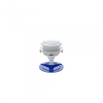 BOTAO ACIONADOR PARA CAIXA ACOPLADA UNIVERSAL SUPERIOR 38MM BRANCO PARA CASTELO
