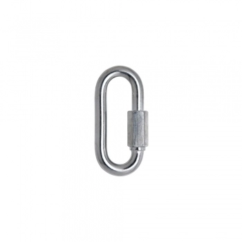 MOSQUETAO OVAL COM ROSCA 6X60 400KG