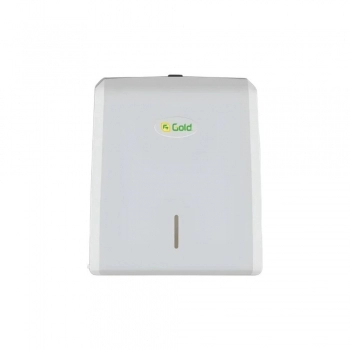 DISPENSER PAPEL TOALHA FOLHA BRANCO 1/3D GOLD