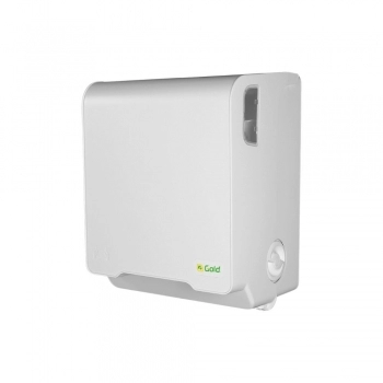 DISPENSER PAPEL TOALHA BOBINA AUTO CORTE BRANCO