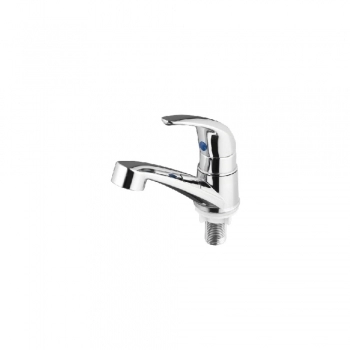 TORNEIRA LAVATORIO FIXA ALAVANCA CROMADA 1/4 DE VOLTA ABS GOLD