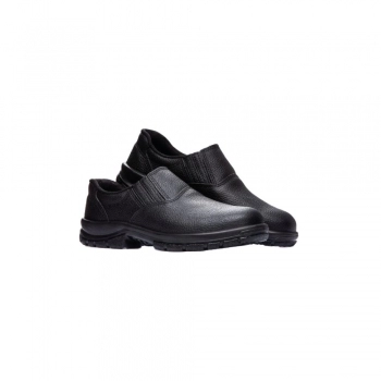 SAPATO SEGURANCA MONO PRETO ELASTICO SEM BIQ. ACO N 40