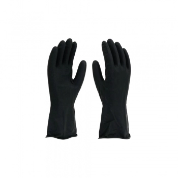 LUVA LATEX NITRILICO DESCARTAVEL PRETA CAIXA COM 100UN 8 - M