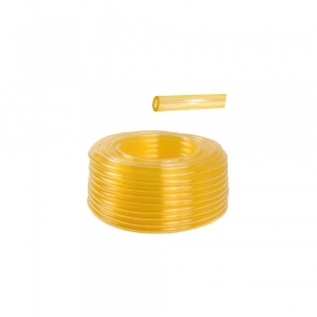 MANGUEIRA PARA GASOLINA SILICONADA TRANSPARENTE 5X2,5MM ROLO 50M