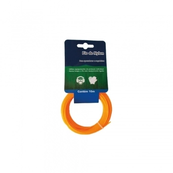 FIO NYLON REDONDO 1,6MM ROLO COM 10M