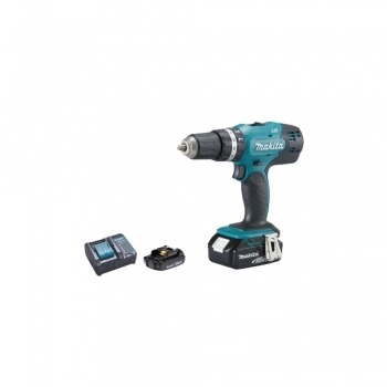 PARAFUSADEIRA/FURADEIRA BATERIA 18V 1,5AH LI-ION MAKITA BIVOLT DHP453X10