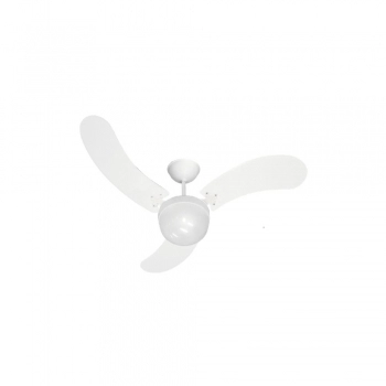 VENTILADOR TETO PETIT COM LAMPADA BRANCO 3P 220V REF. 375