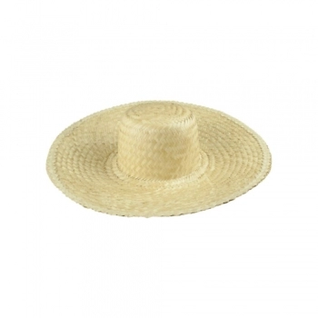 CHAPEU DE PALHA SIMPLES MEXICANO 60CM