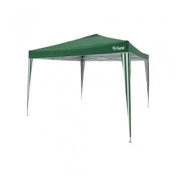 GAZEBO ARTICULAVEL REFORCADO VERDE GOLD PRO 3,0M X 3,0M