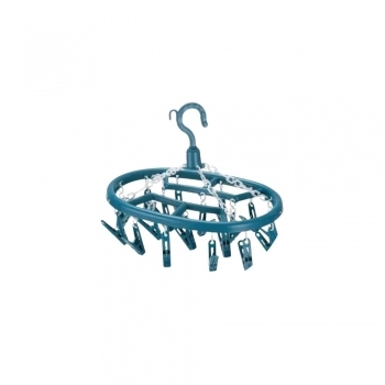 VARAL 18 PRENDEDORES GIRATORIO PARA ROUPAS INTIMAS GOLD