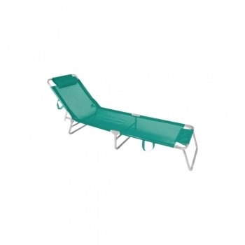 CADEIRA MOR ESPREGUICADEIRA ALUMINIO TURQUESA 2702