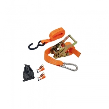 CINTA PARA CARGA (MOTO) COM CATRACA 800KG/1600KG 3,0M COM BOLSA (PAR)