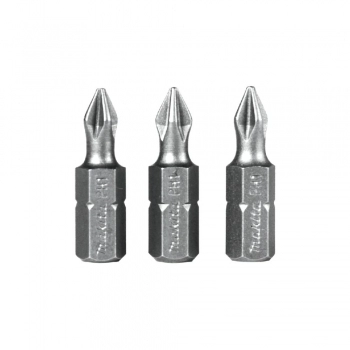 JOGO DE PONTEIRAS BITS COM 3PCS 25MM PH1 MAKITA B-23450
