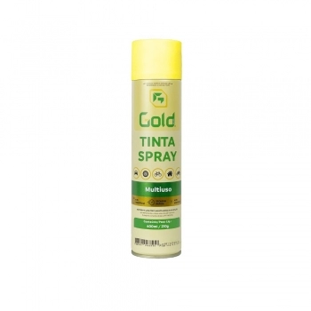 TINTA SPRAY USO GERAL 400ML AMARELO