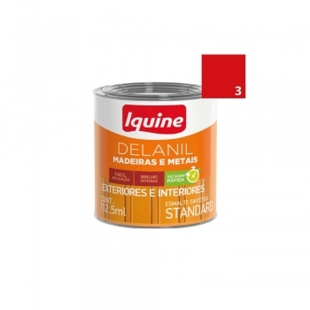 TINTA ESMALTE DELANIL TRINTA MINUTOS VERMELHO 750ML