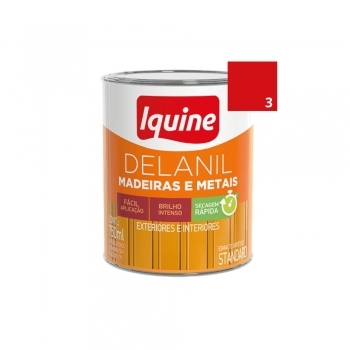 TINTA ESMALTE DELANIL TRINTA MINUTOS VERMELHO 3,0L