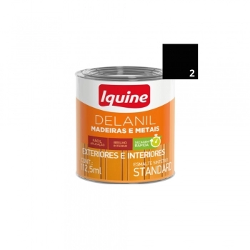 TINTA ESMALTE DELANIL TRINTA MINUTOS PRETO 225ML