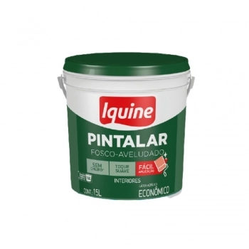TINTA ACRILICA FOSCO PINTALAR BRANCO 15L