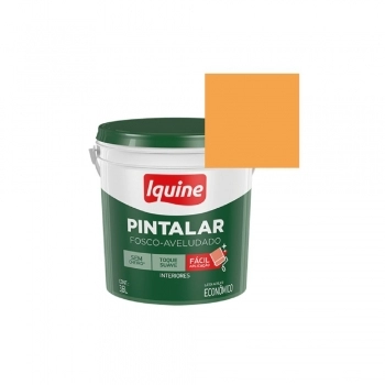 TINTA ACRILICA FOSCO PINTALAR LARANJA CITRICO 3,6L